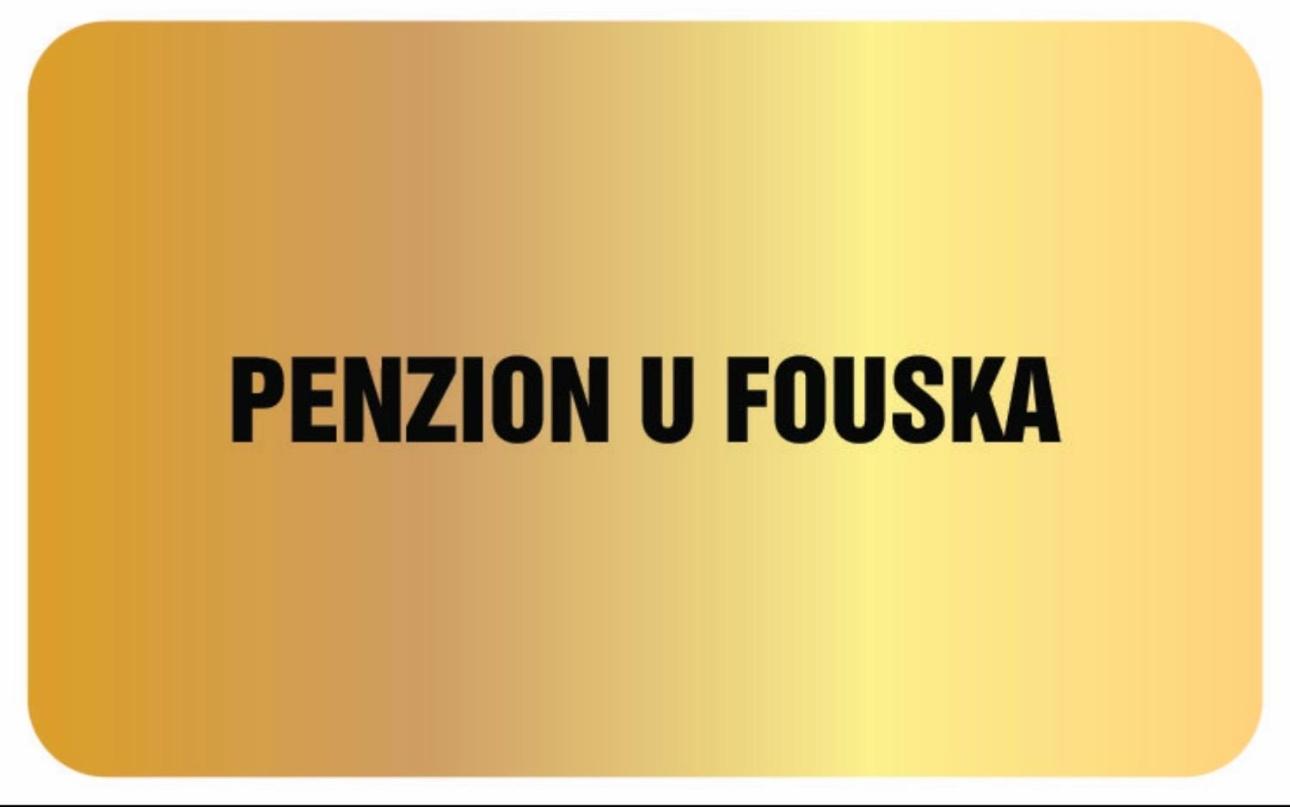 Penzion U Fouska Chodov  Экстерьер фото